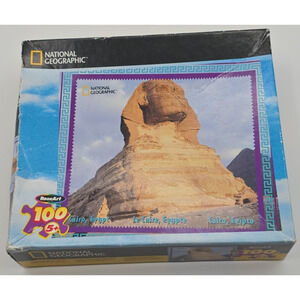 NEW Sealed National Geographic Cairo, Egypt Puzzle 100pc 9 1/8" x 10 3/8"